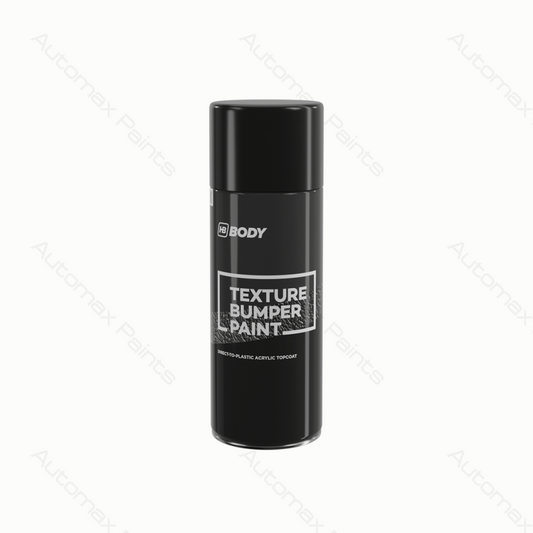 HB Body SPRAY Bumper Paint Texture Black Aerosol 400ml