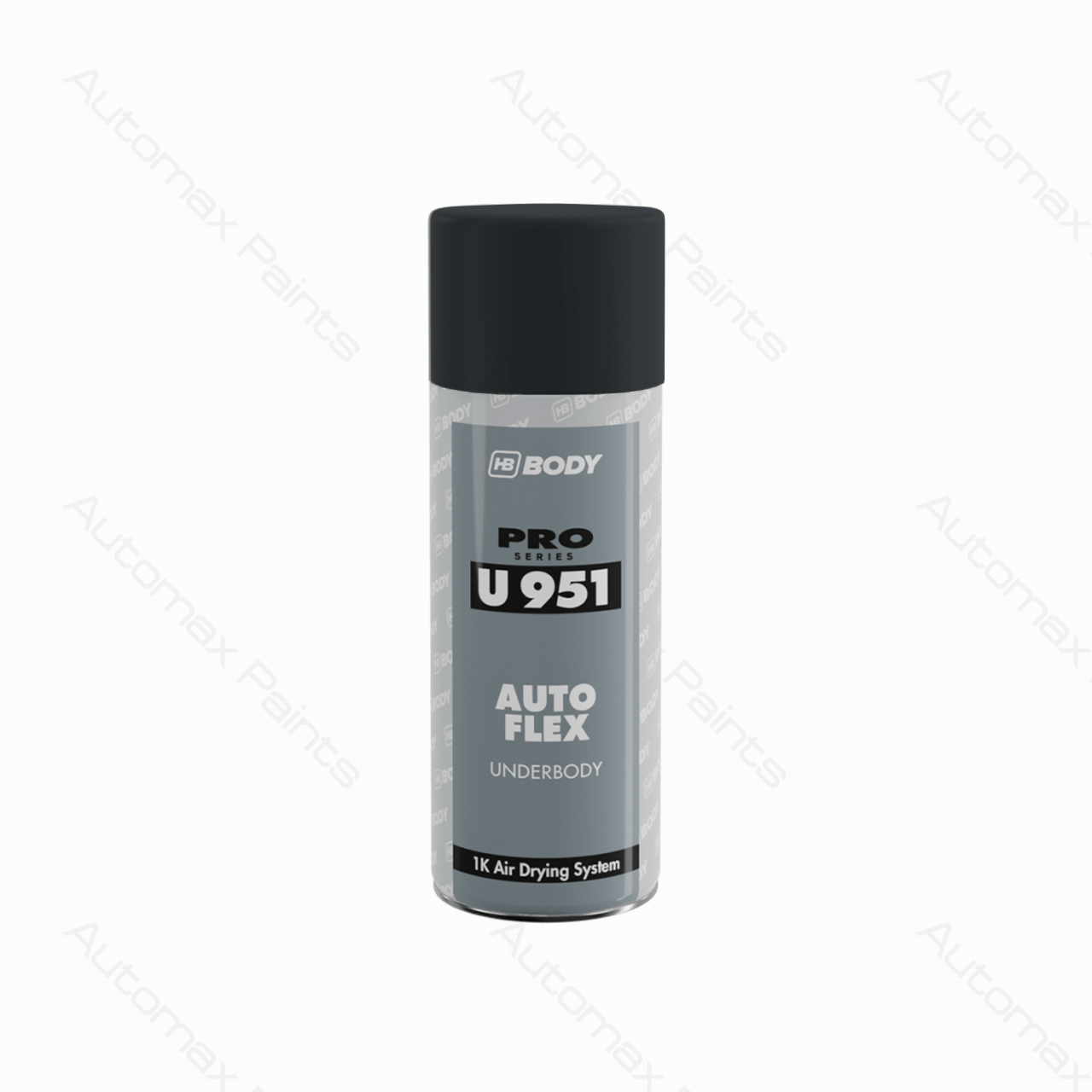 SPRAY U951 AUTOFLEX BLACK 400ml