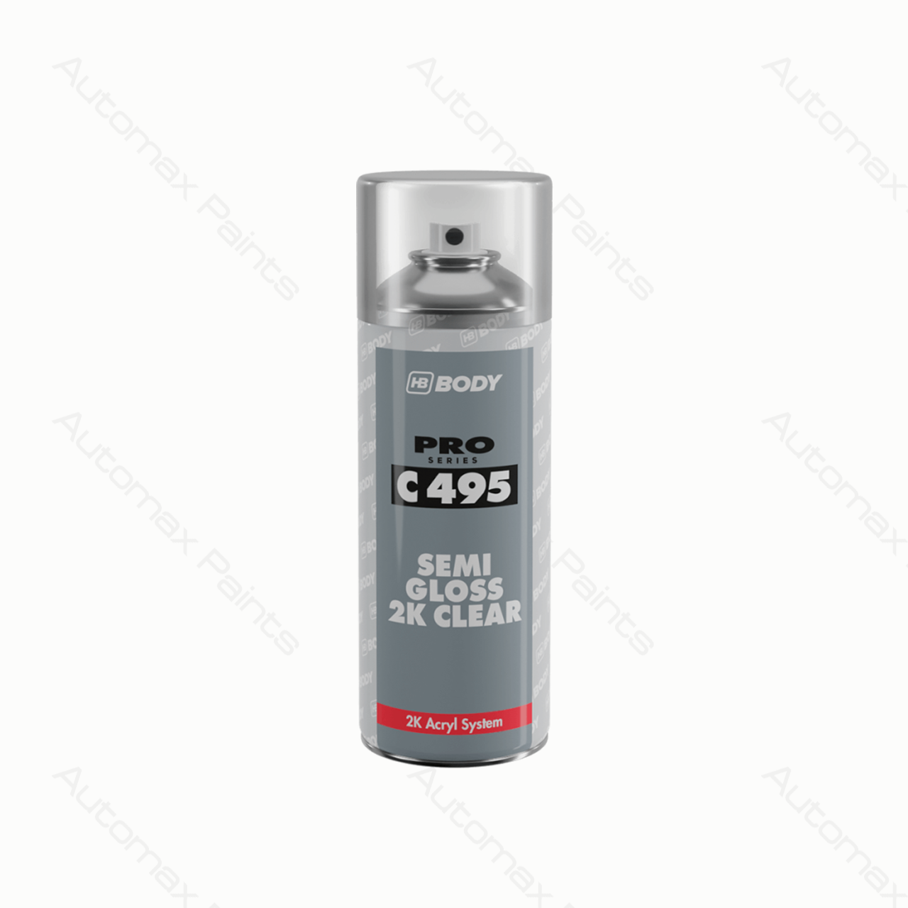 HB Body SPRAY C495 2K CLEAR SEMI GLOSS 400ml