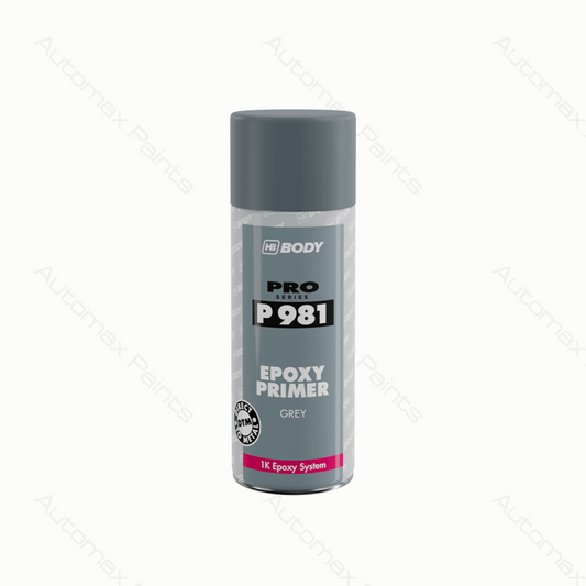 HB Body SPRAY P981 1K Epoxy GREY Primer 400ml