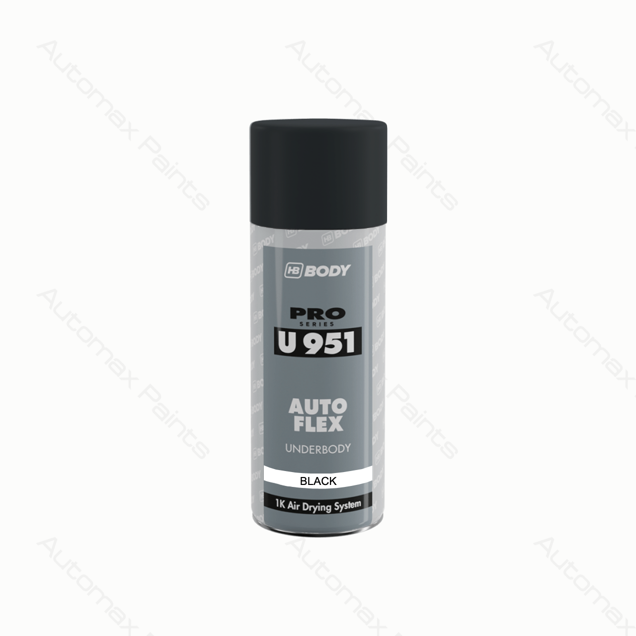 SPRAY U951 AUTOFLEX BLACK 400ml