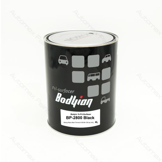 Noroo BP-2800 1K Primer Sur-facer Black 4Lt/Can