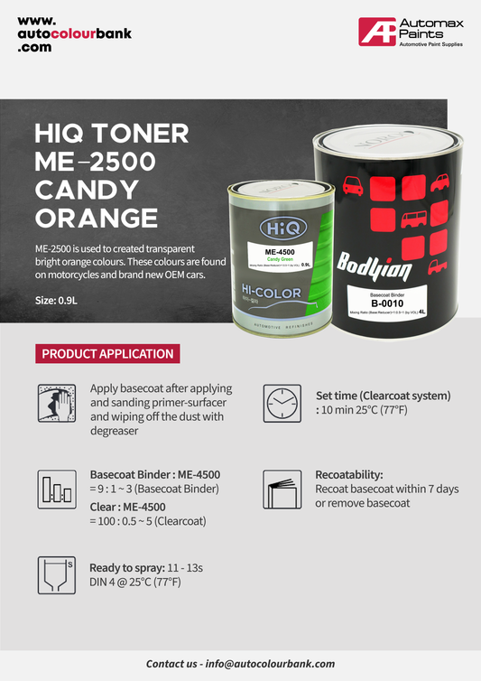 ME-4500 Candy Green 0.90 Lt/Can