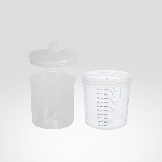 [SPECIAL]  PPS (Paint Preparation System) CUP 400ML (Inner Cup 50es+Lid 50ea+Plug 25ea/BOX)