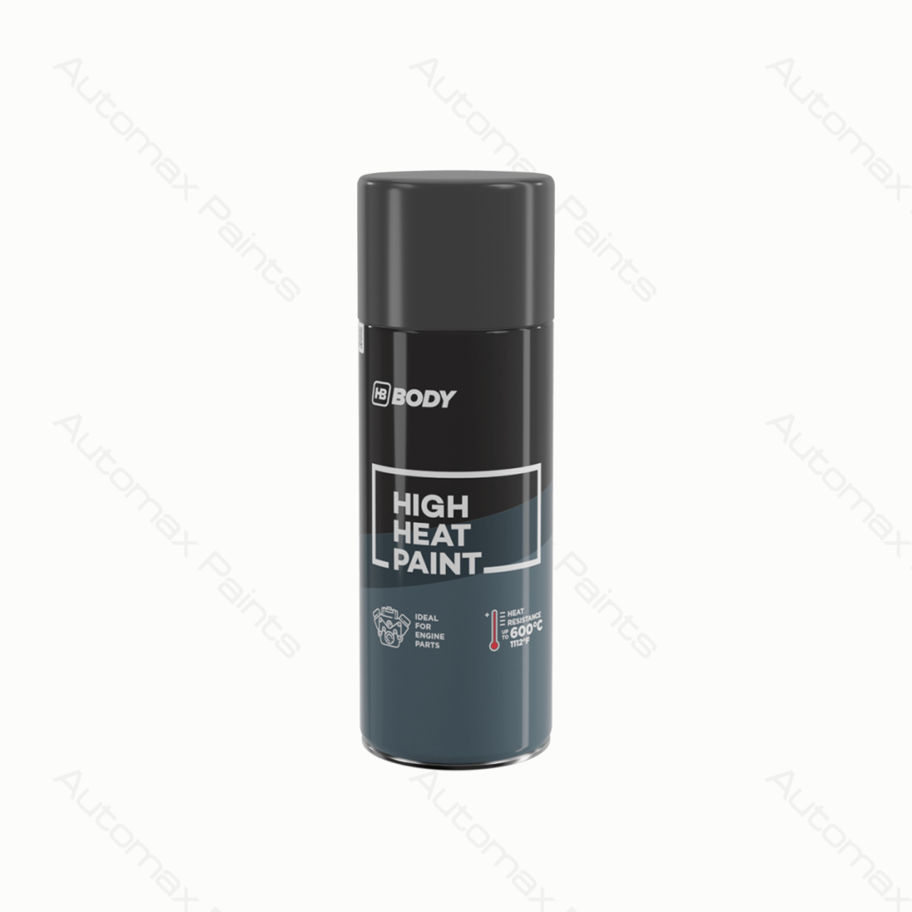 SPRAY HIGH HEAT SUPER ALU 418 SILVER 400ml