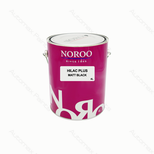 Noroo Matt Black Hilac Plus 4Lt/Can