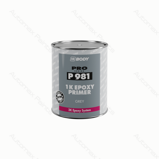 HB Body P981 1K Epoxy Primer Grey 1Lt/Can
