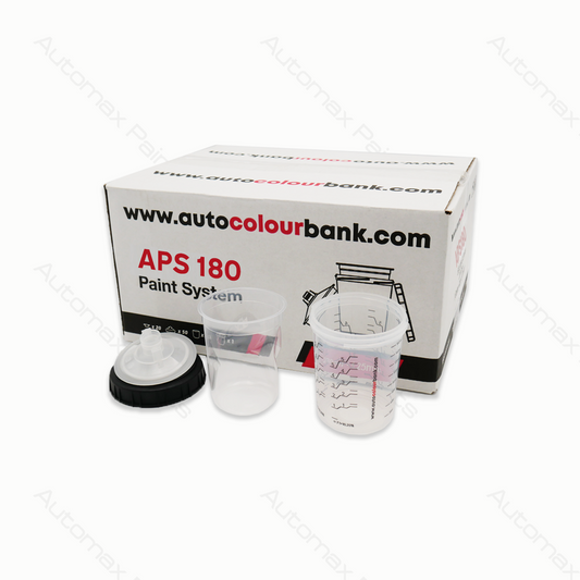 APS CUP with Collar (125um) 180cc. Inner Cup 50pcs liner+50pcs lid+20pcs Stopper + hard cup