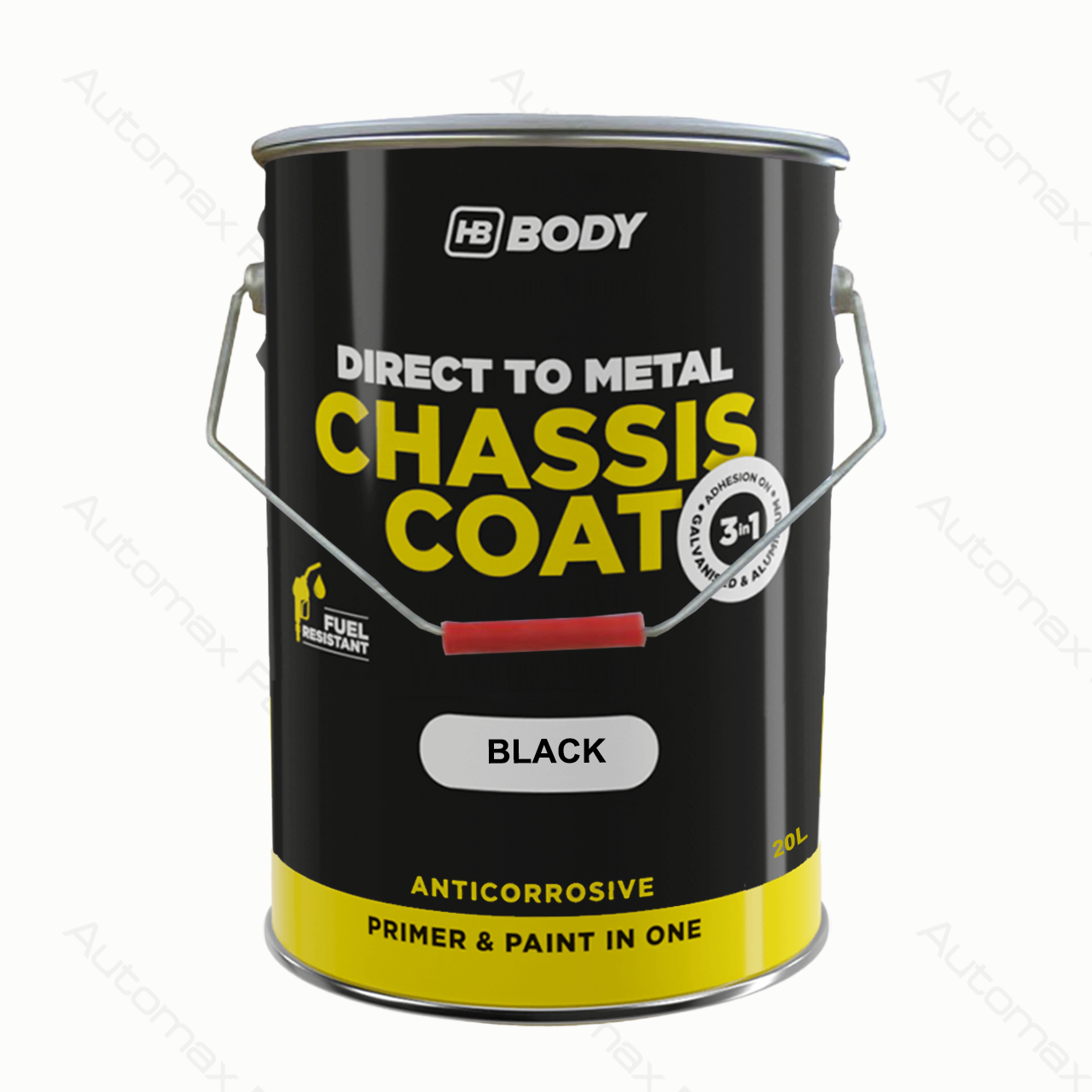 HB Body Chassis Coat Black 20L