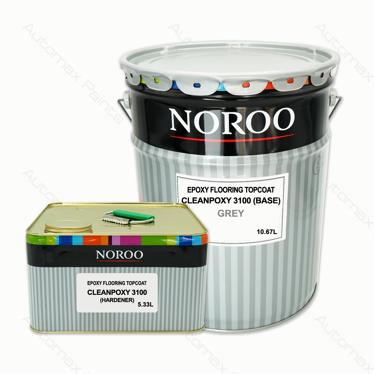 Cleanpoxy 3100 Grey 10.67Lt + Hardener 5.33Lt