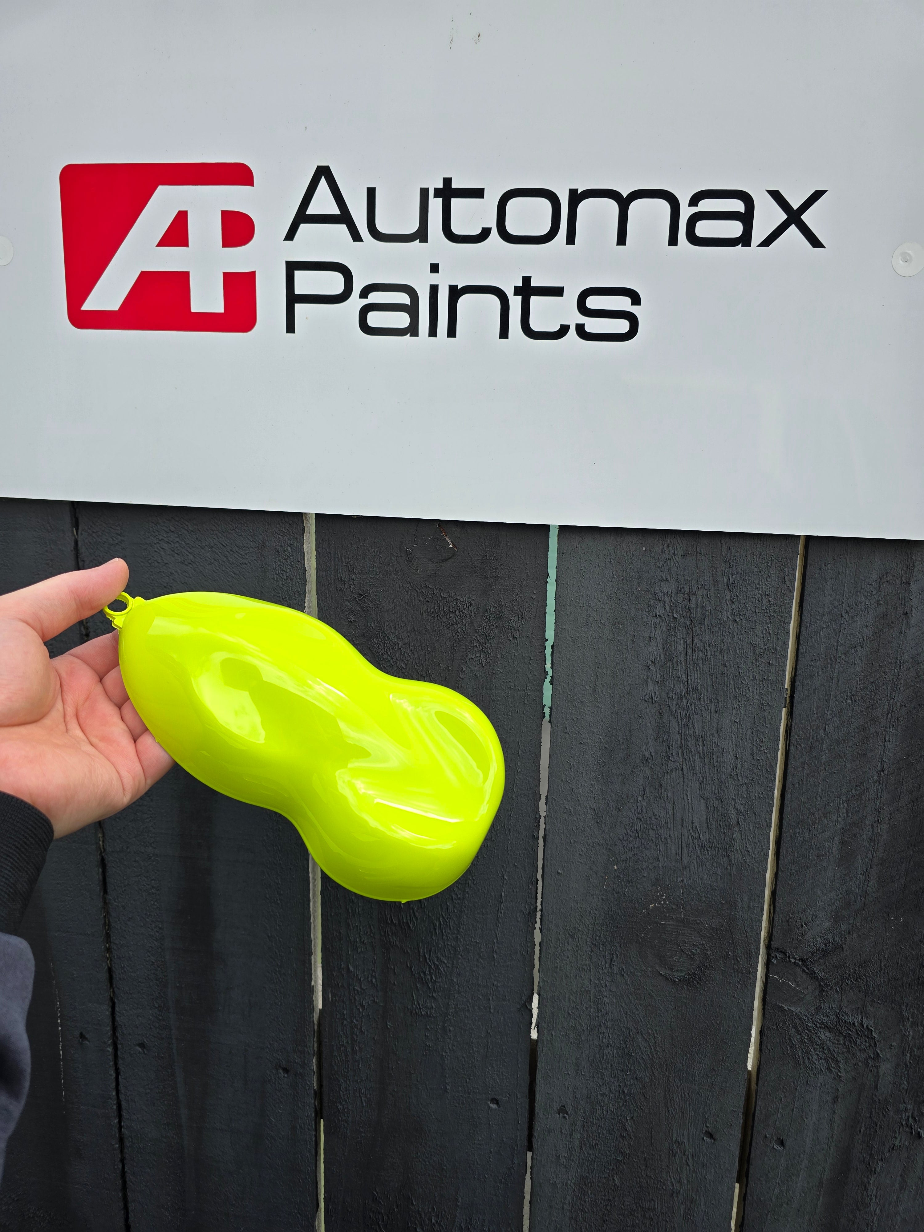 2K Porsche Acid Green Automotive Paint Kit 10L