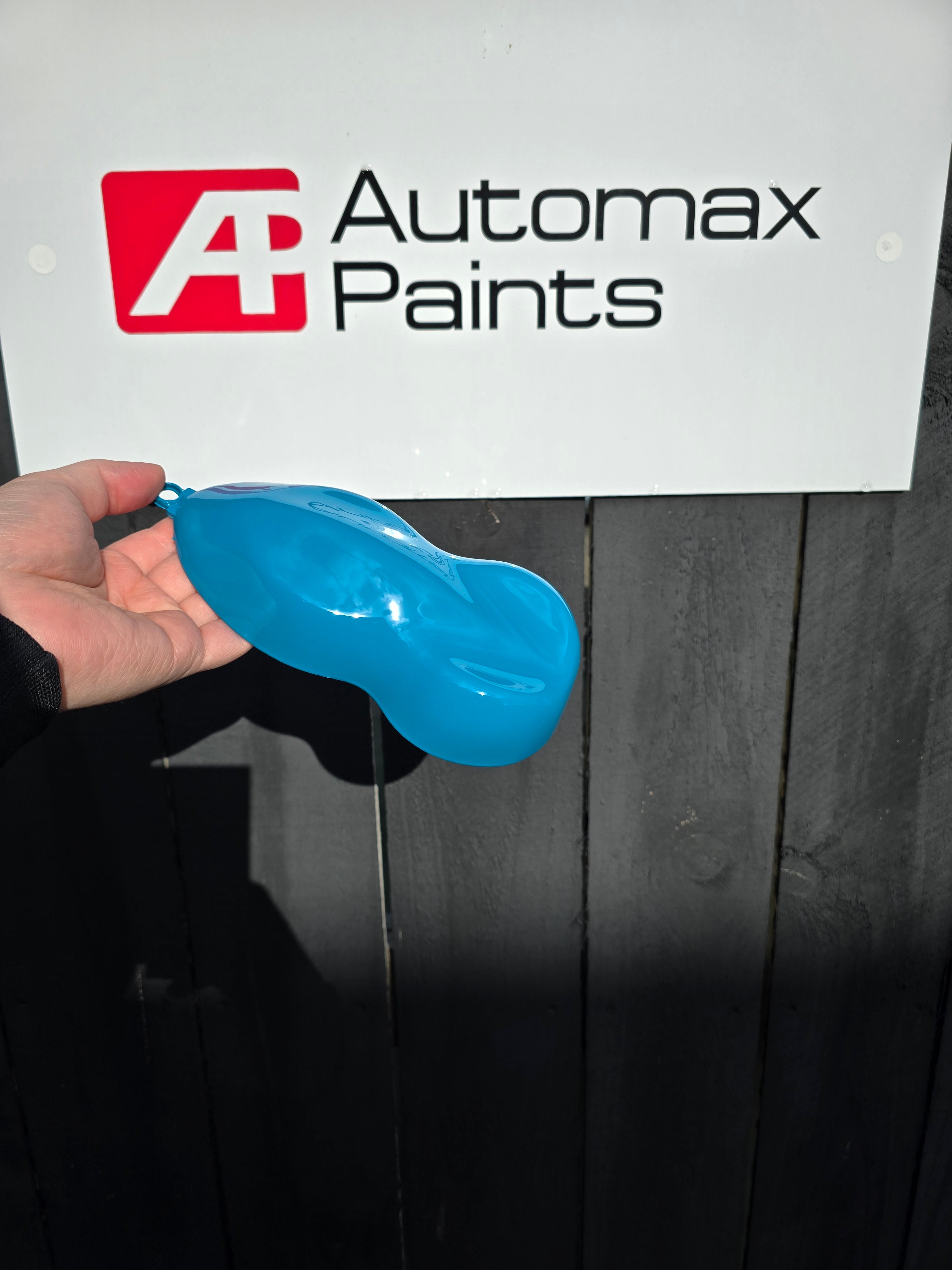 2K Porsche Miami Blue Automotive Paint Kit 10L