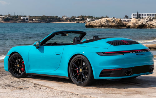 2K Porsche Miami Blue Automotive Paint Kit 10L
