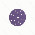 PURPLE FILM ABRASIVE 6 INCH 15HOLES P1500