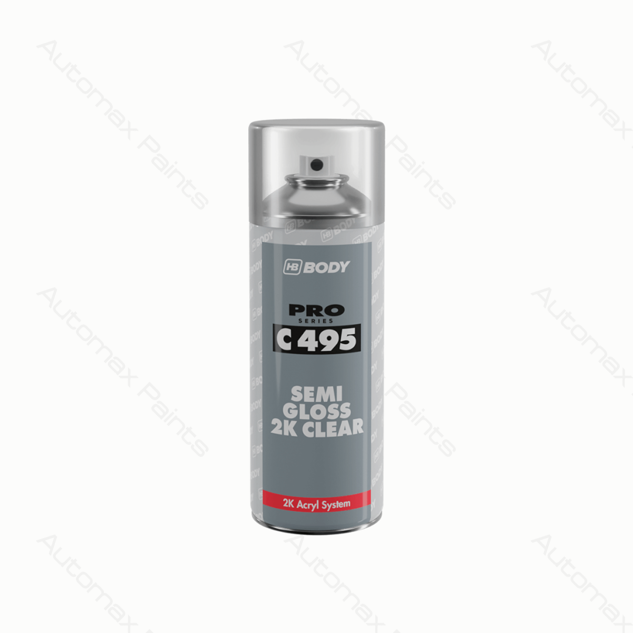 SPRAY C495 2K CLEAR SEMI GLOSS 400ml