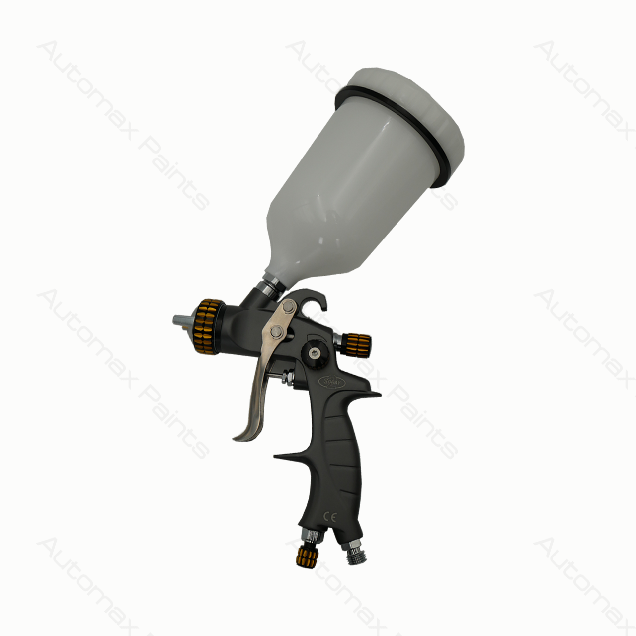 IWATA 2SPRAY GRAVITY GUN 1.3MM & 1.8MM WITH 600ML POT