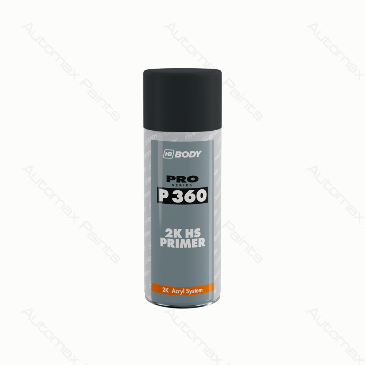 Spray HB Body P360 2K HS Primer Black 400ml