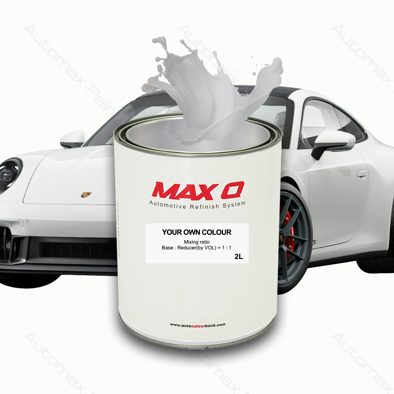 2L Custom Mixed Basecoat