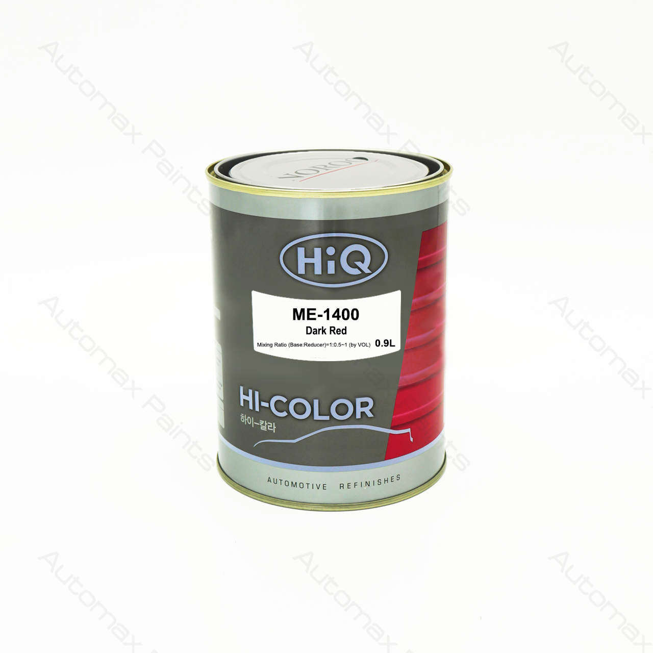 HiQ ME-1400 1K Basecoat Toner Dark Red 0.9L