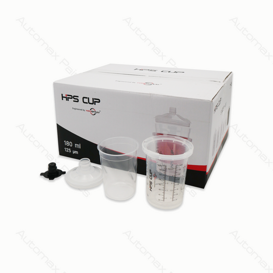 HPS CUP (125um) 180cc. Inner Cup 50pcs liner+50pcs lid+20pcs Stopper + hard cup