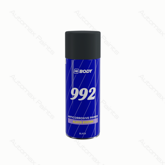 SPRAY 992 ANTICORROSIVE PRIMER BLACK 400ml