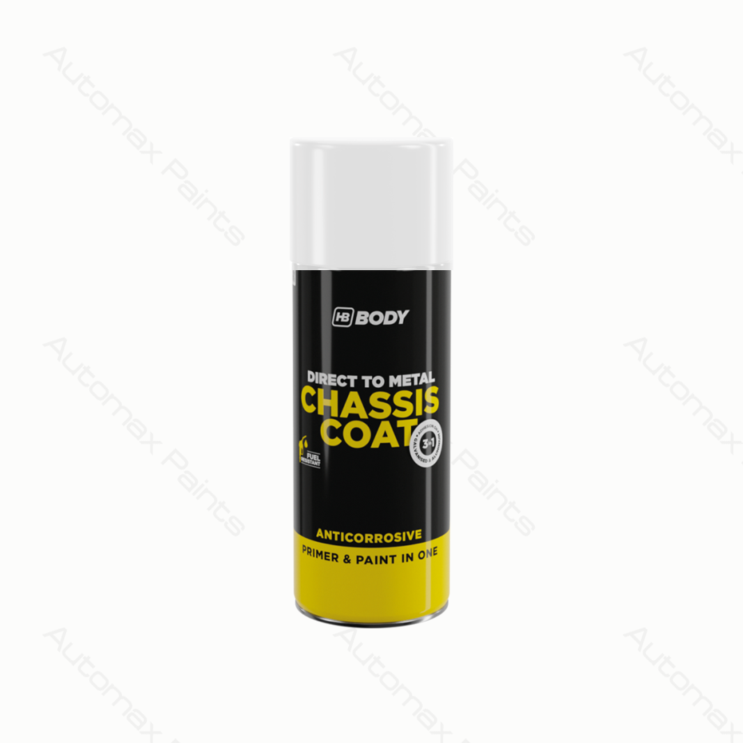 Spray HB Body Chassis Coat Silver RAL 9006 400ml