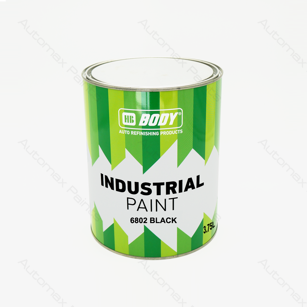 HB Body INDUSTRIAL PAINT 6802 BLACK 3.75L