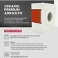 CERAMIC PREMIUM ABRASIVE 70mmx12M Multiple-hole P400