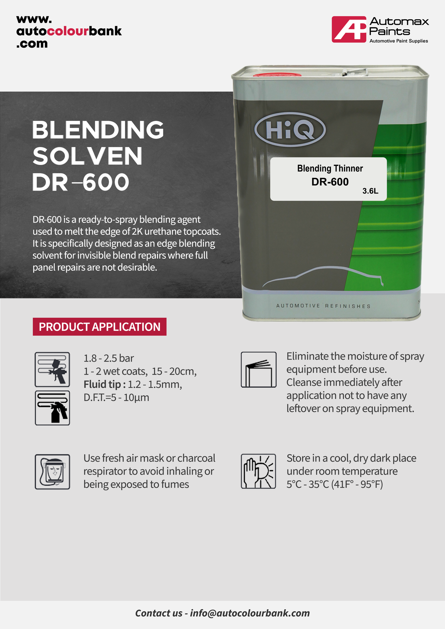 DR-600 Blending thinner 3.6Lt/Can