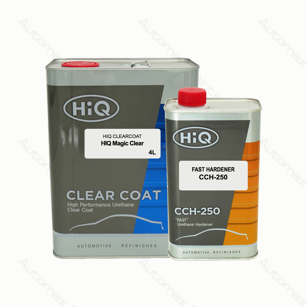 HiQ 4:1 Magic Clear Kit - 5L (Clear + Fast Hardener CCH-250)
