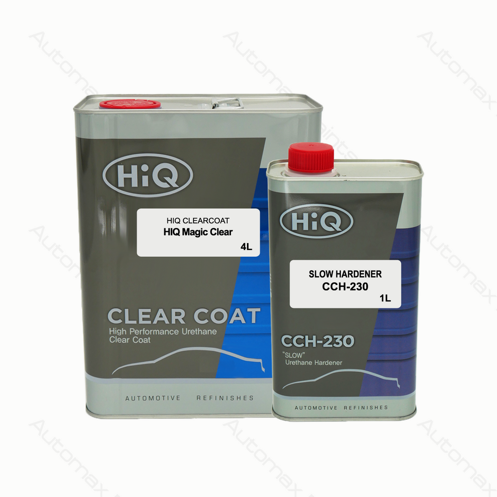 HiQ 4:1 Magic Clear Kit - 5L (Clear + Slow Hardener CCH-230)