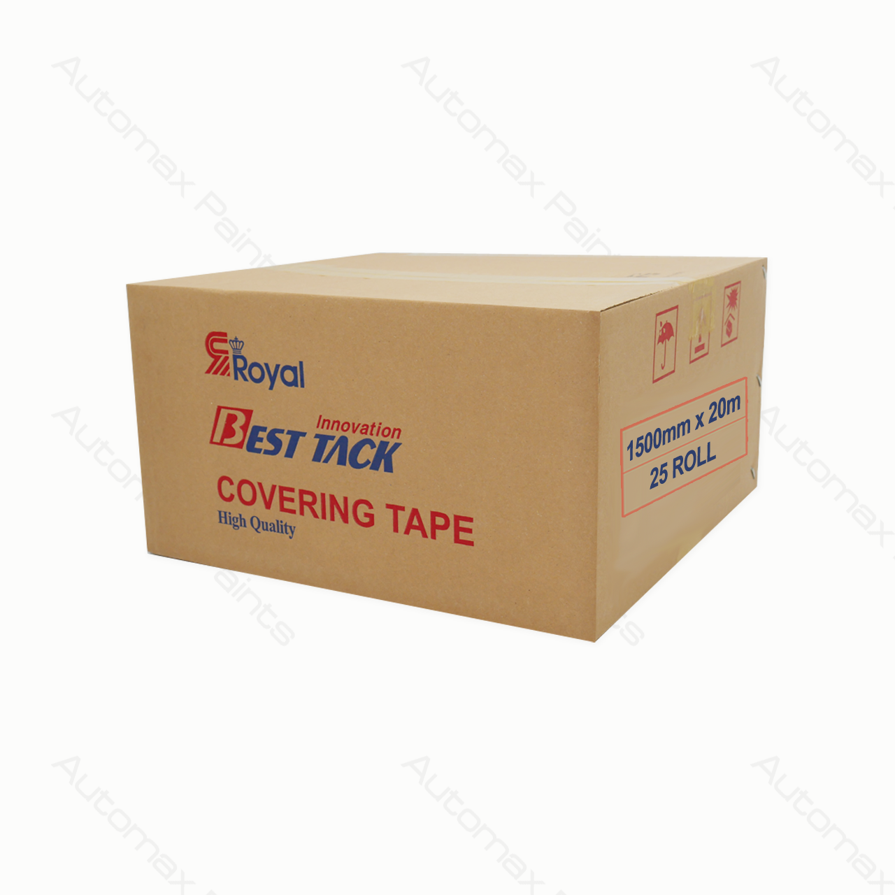 MaxFilm S1 Pre-Taped Covering Film 1500mm x 20m/25ea