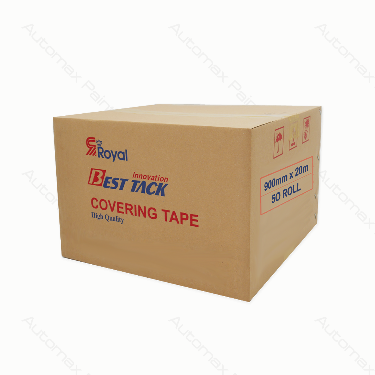 MaxFilm S1 Pre-Taped Covering Film 900mm x 20m/50ea