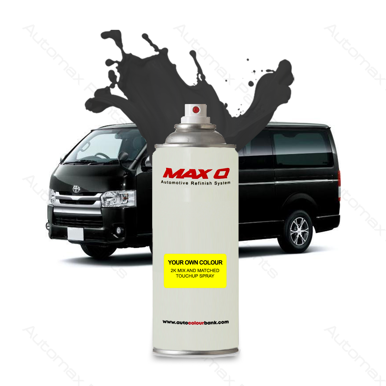 2K Topcoat - Mix and Matched Touchup Spray Can 400ml