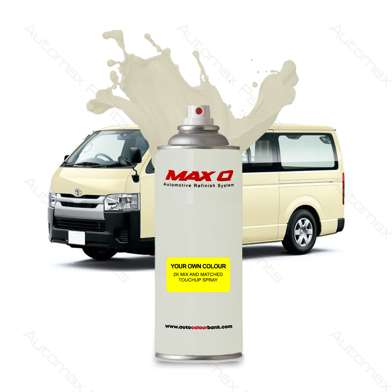 2K Topcoat - Mix and Matched Touchup Spray Can 400ml
