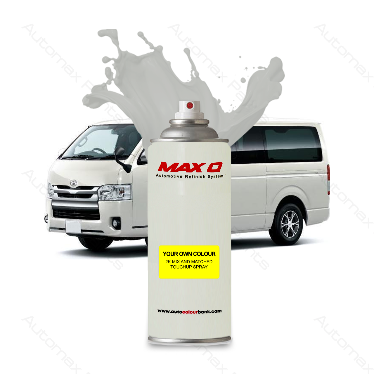 2K Topcoat - Mix and Matched Touchup Spray Can 400ml