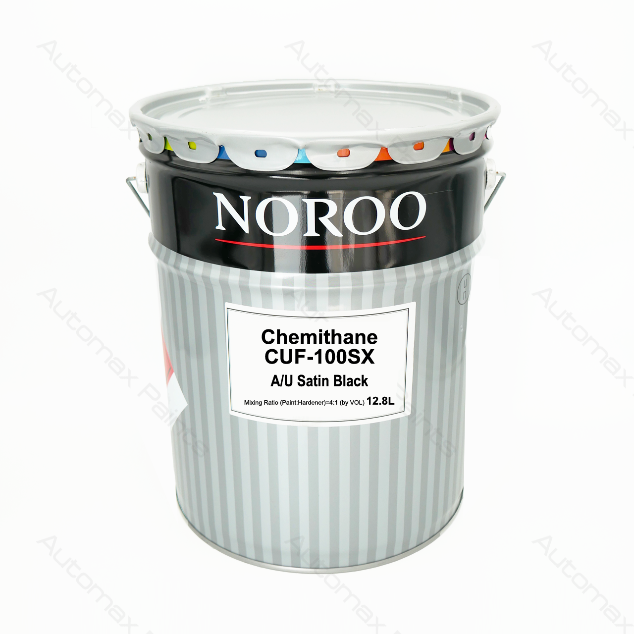 Noroo Chemithane CUF-100SX 2K Urethane Topcoat Satin Black 12.8L