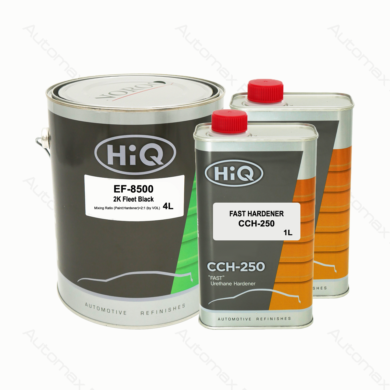 HiQ EF-8500 2K Fleet Black Paint Kit 6L