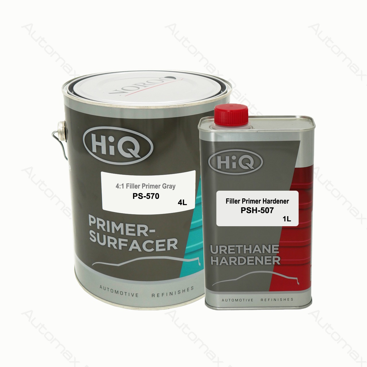 PS-570 KIT 4:1 FILLER PRIMER KIT (GREY) 5L