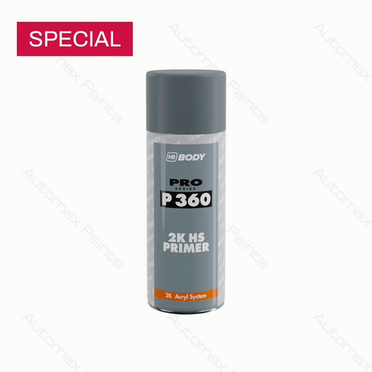 SPRAY P360 2K HS PRIMER GREY 400ml