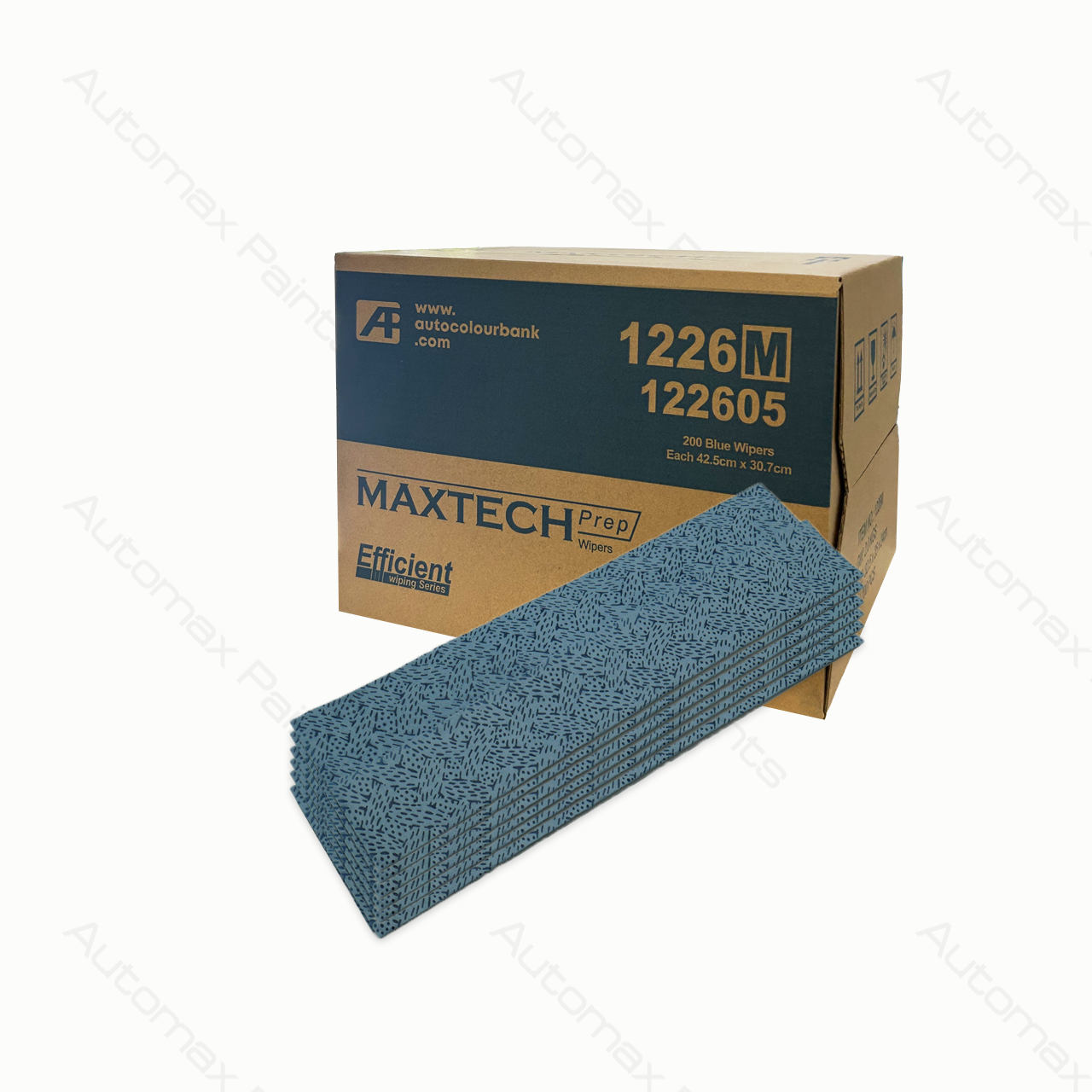 MaxTech Solvent Wipes 200ea/Box