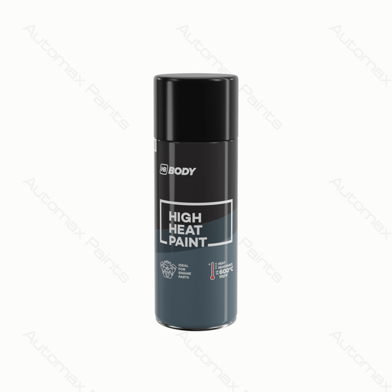 SPRAY HIGH HEAT SUPER 420 BLACK 400ml