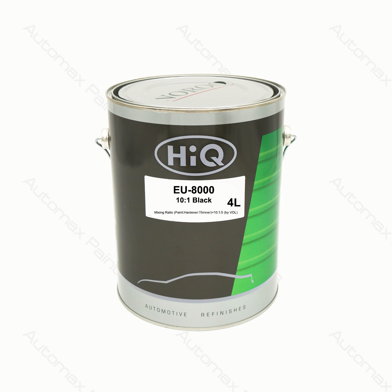 HIQ EU-8000 10:1 Black 4Lt/Can