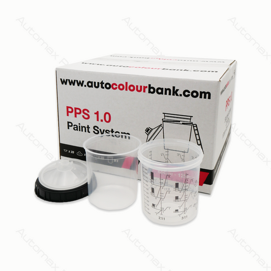 PPS CUP with Collar (125um) 650cc. Inner Cup 50pcs liner+50pcs lid+20pcs Stopper + hard cup