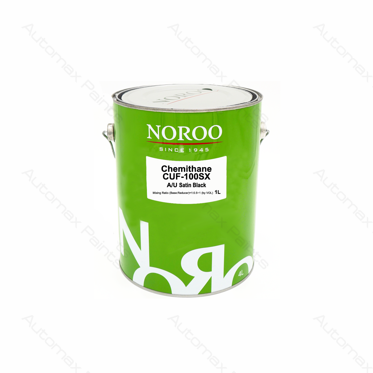 Noroo Chemithane CUF-100SX 2K Urethane Topcoat Satin Black 1L