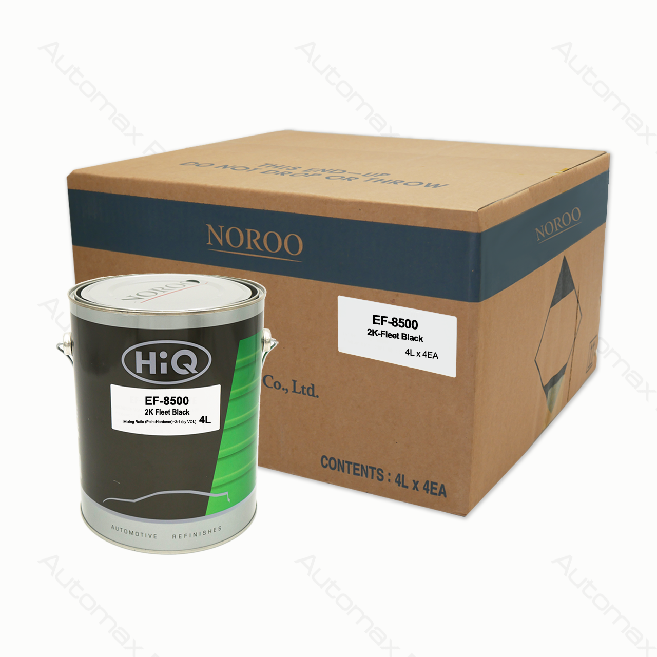 HiQ EF-8500 2K Fleet Black Paint 4L * 4EA