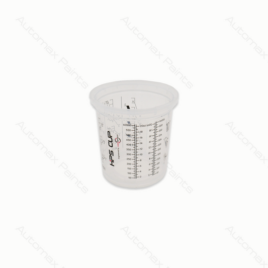 HPS 650ml PLASTIC HARD CUP (Outer only) EACH