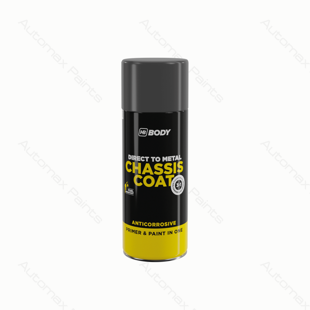 Spray HB Body Chassis Coat Silver RAL 9006 400ml