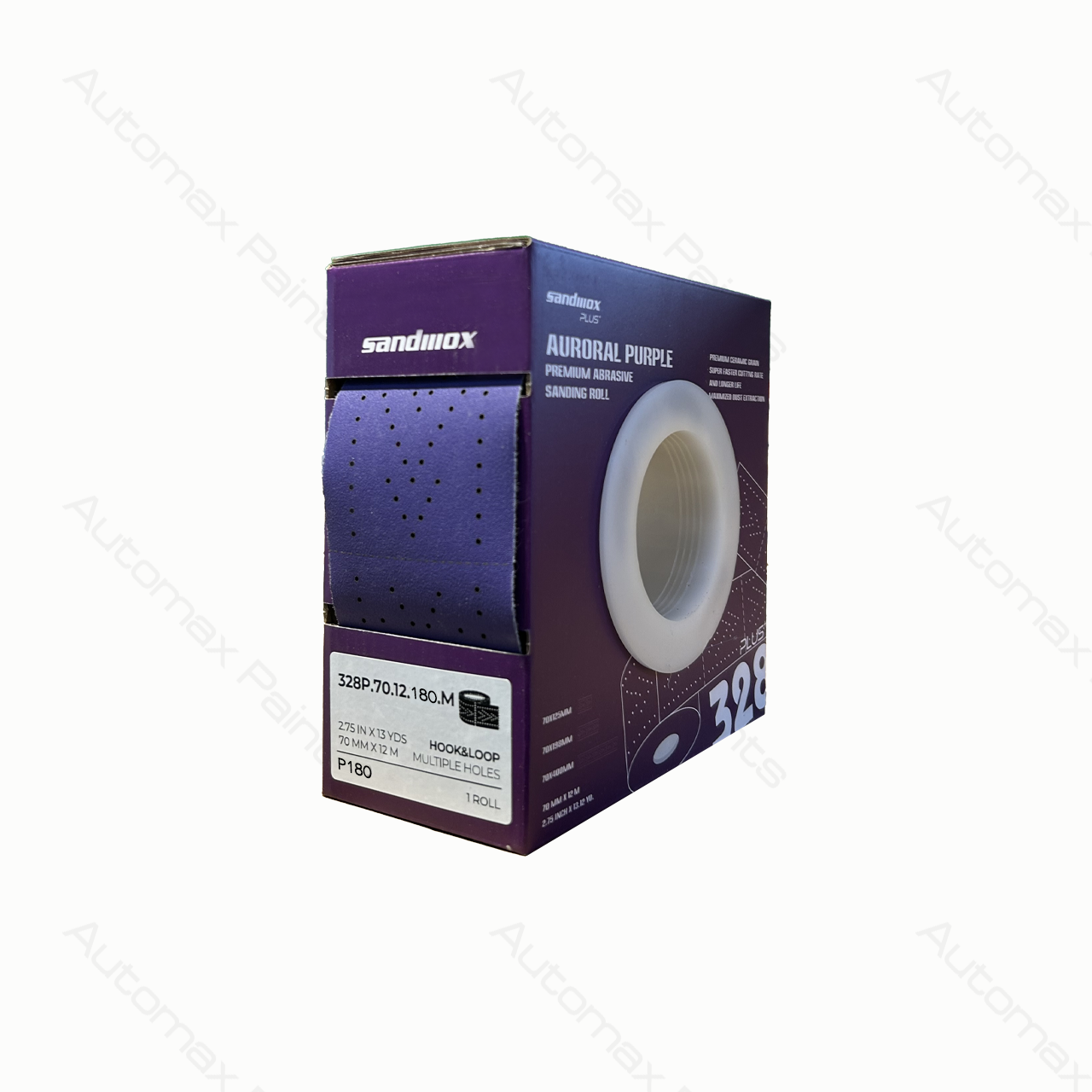 328 Plus Purple Ceramic Film Sanding Roll P180