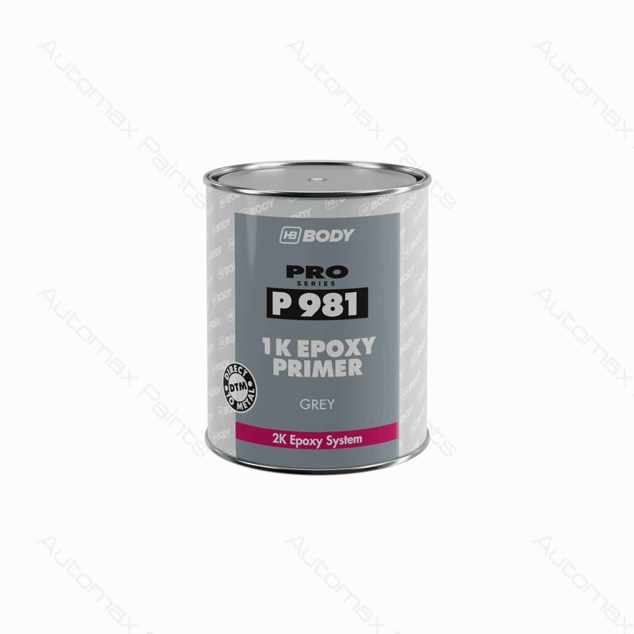 HB Body P981 1K Epoxy Primer Grey 1L